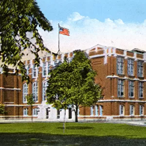 Ashtabula, Ohio, USA - The High School