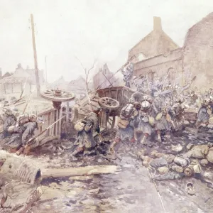 Assault of Vermelles, northern France, WW1