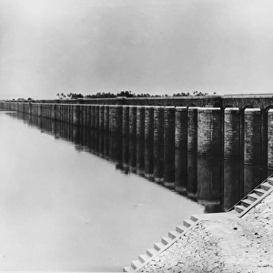 Assiut Barrage on the Nile
