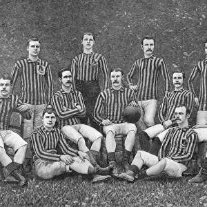 Aston Villa win the F. A Cup, 1887