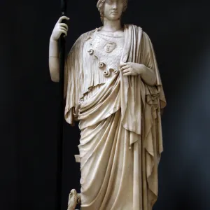 The Athena Giustiniani. Roman copy of a Greek statue of Pall