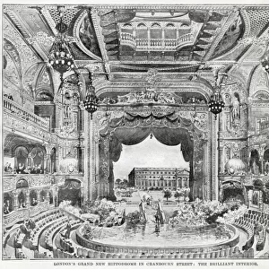 Auditorium of the new London Hippodrome