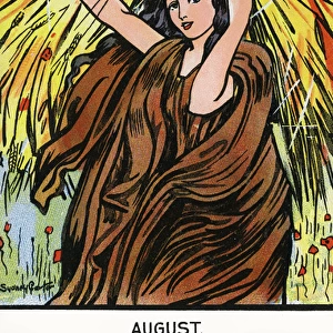 August. Goddess Ceres