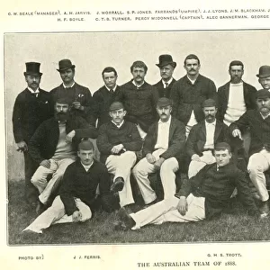 The Australian Cricket Team 1888