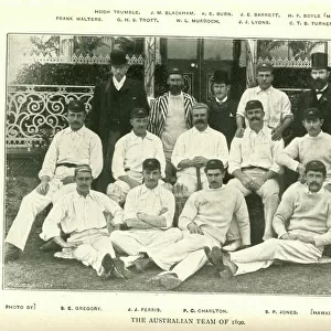The Australian Cricket Team 1890