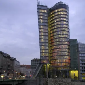 AUSTRIA. Vienna. Uniqa Tower (2004), by Heinz