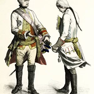 Austrian officers 1775