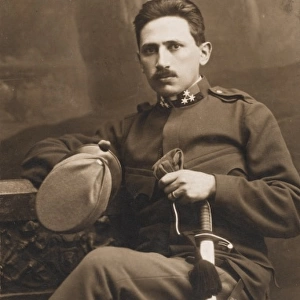 Austrian soldier in uniform