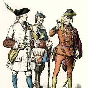 Austrian soldiers 1728