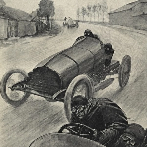 Auto racing (May 1904). Race for the Gordon Bennett