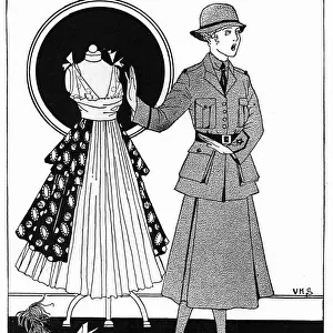 An Autumn Renunciation - WW1 fashions
