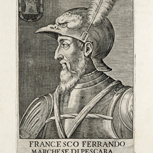 AVALOS, Fernando Francisco (1490-1546). Spanish