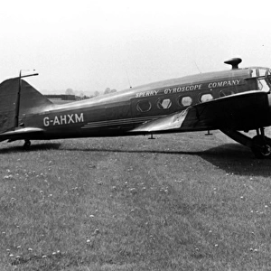 Avro Anson 19 G-AHXM of the Sperry Gyroscope Company