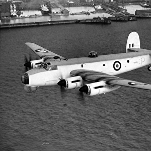 Avro Shackleton MR1 VW135 the third prototype flying off