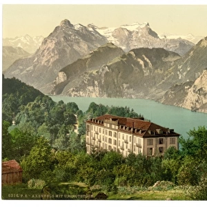 Axenfels, general view, Lake Lucerne, Switzerland