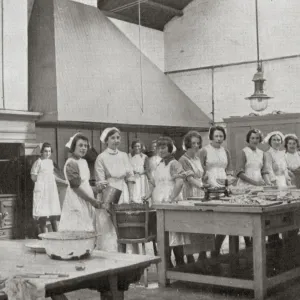 Aylesbury Borstal Inmates - Kitchen Work