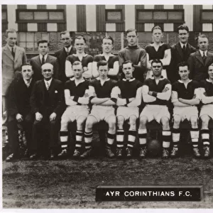 Ayr Corinthians FC football team 1936