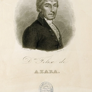 AZARA, F鬩x de (1746-1821). Spanish explorer, naturalist