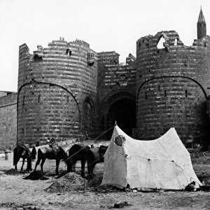 Bab Al Azab citadel gates, Cairo, Egypt