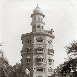 The Babatul temple, Amritsar, India, circa 1890