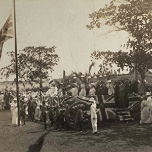 Bahamas scouts on Empire Day