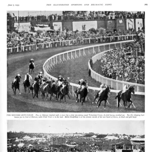 Bahram wins the Epsom Derby, 1935