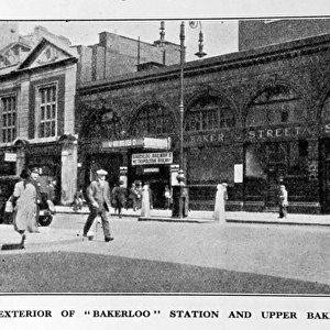 Baker Street Station, Marylebone Road, London