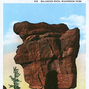 Balanced Rock, Garden of the Gods Park, Colorado Springs