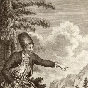 A Balkan mountain brigand