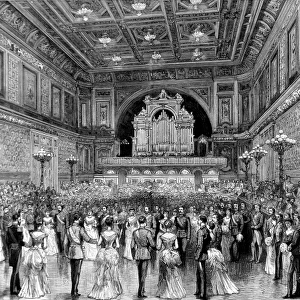 The Ball Room, Buckingham Palace, 1887