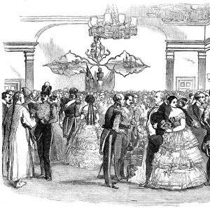 Ball at Singapore, 1854