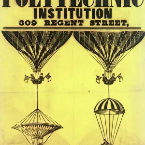 Balloon and parachute lecture, Charles Green