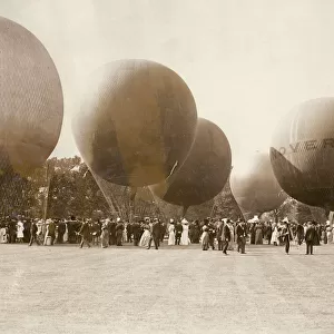 Balloon Race at Hurlingham, south west London
