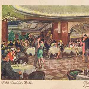 Ballroom or dance hall in the Hotel Excelsior