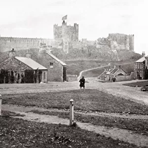 Bamborough Castle, Northumberland, c. 1870 s