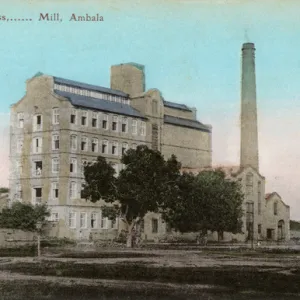 Banarsi Dass flour mill, Ambala, Haryana, India