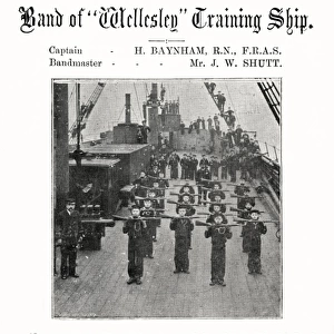 Band Advertisement, Training Ship Wellesley, North Shields
