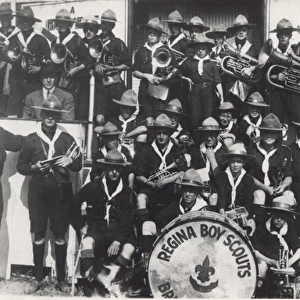 Band of the Regina Boy Scouts Troop, Canada