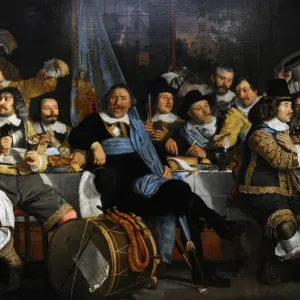 Banquet of the Amsterdam Civic Guard in Celebration of the P