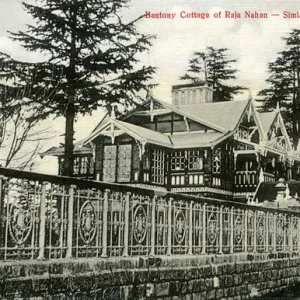 Bantony Cottage - residence of Maharajah of Sirmur (Nahan)