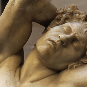Barberini Faun. A sleeping satyr. About 220 BC. Greek baroq