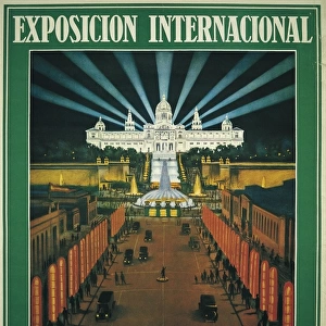 Barcelona International Exhibition. 1929. Poster