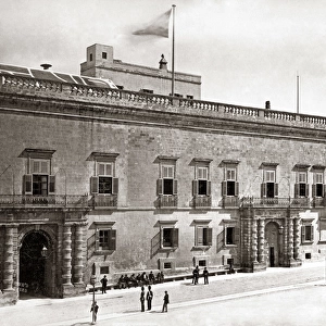 The barracks, Malta, circa 1870s
