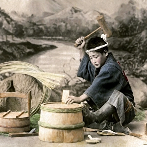 Barrel maker, Japan