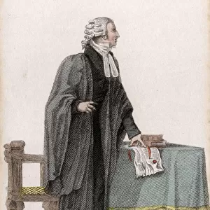 BARRISTER IN COURT / 1828