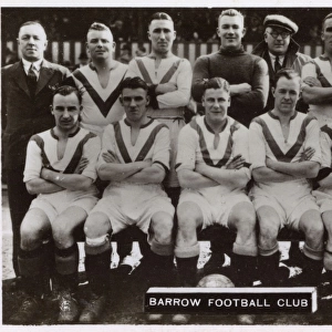 Barrow FC football team 1936