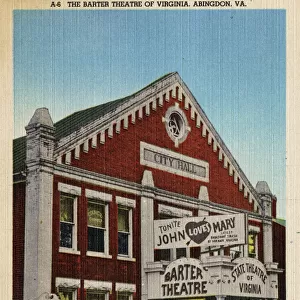 The Barter Theatre of Virginia, Abingdon, Virginia, USA