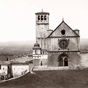 The Basilica of Saint Francis of Assisi, Italy