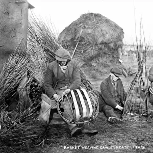 Basket Making, Gawleys Gate. Loch Neagh