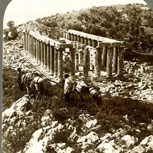 The Bassae Temple of Apollo, Greece